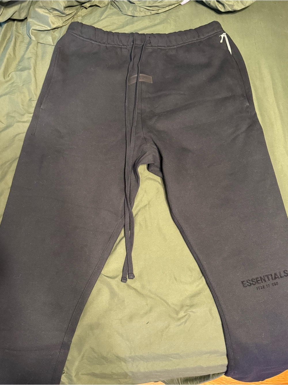 Fear of God Essentials Black Men's Sweatpants